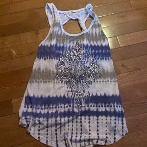 Vintage Miss Me tank top bedazzled